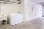 Washer and Dryer in Heated Garage